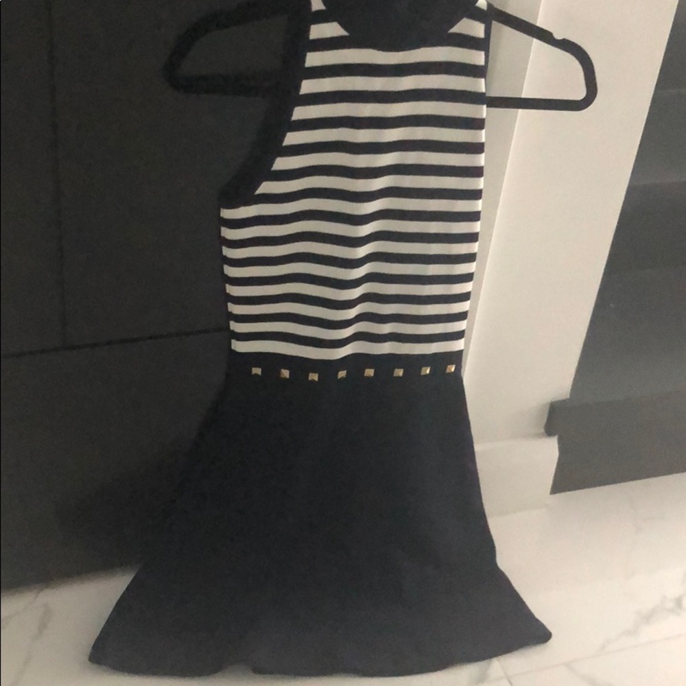Michael kors Xs navy /white dress